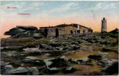 um 1910-20 - Brocken, -Teufelskanzel-,Rud. Schade
