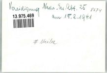 W8674 Naila Vereidigung der Nachrichten Ers. Abtl. 25 Ort handschriftlich Wehrmacht WK II 1941 FOTO KEINE AK