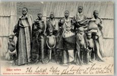 Pretoria 1904 Foto AK Tracht Frau Kind Ort lt. Verlag