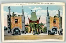 Hollywood 1931 Gebrauchsspuren Auto Grauman´s Chinesisches Theater