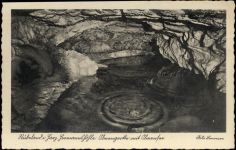 38889 O3725 Rübeland um 1930-40 - Rübeland, Grotte, gezackter Rand,Julius Simonsen