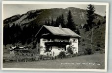 6391 Fieberbrunn Foto AK Pension Haus Bergkranz