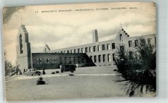 Dearborn Foto AK Bernhard´s Seminary Mariannhill Fathers Auto
