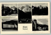 9900 Lienz 1953 Foto AK Schloss