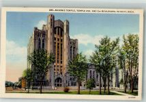 Detroit Gebrauchsspuren Masonic Temple
