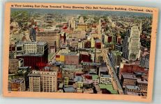 Cleveland 1953 Foto AK Ohio Bell Telephone Building