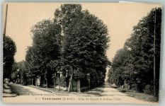 92420 Vaucresson Foto AK Allée du Butard Avenue Thery