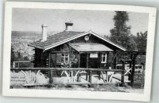 57350 Stiring-Wendel Foto AK Pension Chalet Gluck auf auf dem Creuzberg