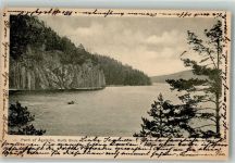 Norrköping 1904 Foto AK Parit af Ägelsjön