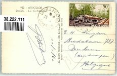 Douala Duala 1962 Foto AK Kathedrale Omnibus Auto