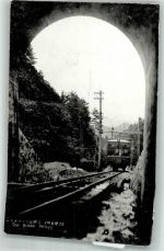 Kobe Foto AK Eisenbahn Ort lt. Verlag