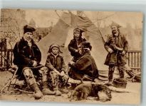 Tracht Lappland Trachten Finnland 1928 Gebrauchsspuren
