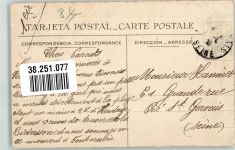 Fuenterrabia Hondarribia Foto AK Marke bildseitig