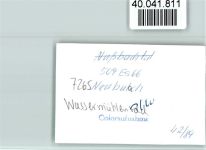 75385 W7265 Neubulach FOTO KEINE AK Mühlenrad