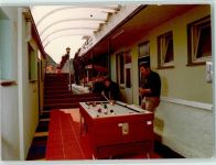 33181 W4798 Haaren , Kr Büren, Westf FOTO KEINE AK Männer beim Billard spielen