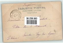 Aranjuez 1902 Foto AK Denkmal Fuente de Hercules Marke bildseitig