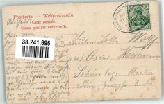 Prinz Heinrich Baude 1907 Foto AK Riesengebirge Bahnpost Zillerthal-Krummau