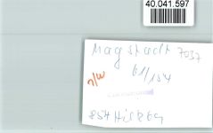 71106 W7037 Magstadt FOTO KEINE AK Schule