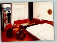 49439 W2841 Steinfeld (Oldenburg) FOTO KEINE AK Hotel Innenaufnahme Doppelzimmer Koffer