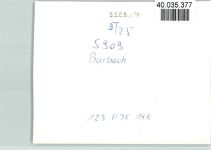 57299 W5909 Burbach , Siegerl FOTO KEINE AK Luftaufnahme