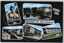 96257 W8627 Redwitz a d Rodach - Siedlung , Turnhalle