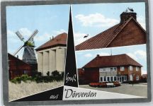 27313 W2817 Dörverden - Storch Haus Mühle Blume Bank