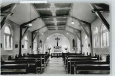 38704 W3384 Liebenburg - Kirche Kreuz Blumen