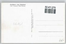 56841 W5580 Wolf , Mosel - Gasthaus zum Bahnhof
