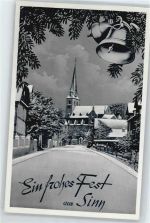 35764 W6349 Sinn , Hess - Weihnachten Glocke Kirche