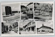75438 W7134 Knittlingen - Hauptstrasse , Schule