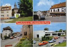 66111 W6600 Bischmisheim - Schule , Hauptstrasse