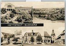 06333 O4270 Hettstedt , Sachs-Anh - Rathaus