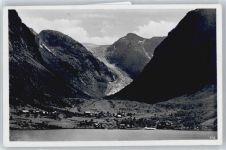 Sundalgletscher, Maurangerfjord Motiv Norwegen