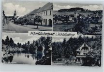 95509 W8581 Marktschorgast - Marktplatz, Goldbergsee, Grundmühle