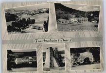 99330 O5213 Frankenhain , Thür - Ferienheim des VEB Braunkohlewerk, Lüchtetalsperre, Aussichtsturm, Borzrlborn