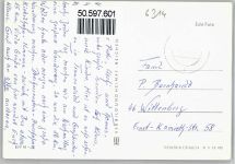 98701 O6314 Neustadt a Rennsteig - Erholungsheim Haus Edelweiß, Kinderferienlager, Bahnhofstraße, Tannengrund