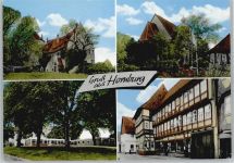 38315 W3342 Hornburg , Kr Wolfenbüttel - Baum Wiese haus
