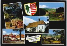 97833 W8773 Frammersbach - Kirche Platz Panorama