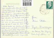 08349 O9438 Johanngeorgenstadt - Postamt, Postmeilensäule