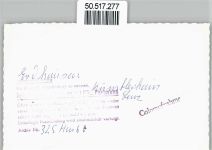 35075 W3554 Erdhausen Foto AK Foto-Karte, Künstlerhaus Lenz