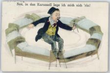 Betten-Karussell Trinker Gebrauchsspuren