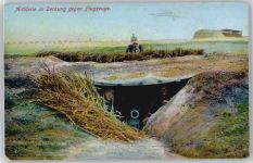 in Deckung , Flak Artillerie WK I
