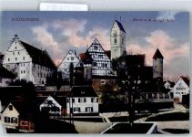 88499 W7940 Riedlingen , Württ Gebrauchsspuren Partie an der Mangbrücke