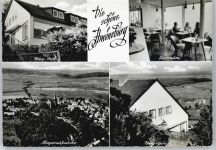 35287 W3572 Amöneburg - PensionBurg-Café, Fliegeraufnahme