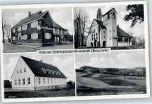 42929 W5632 Dabringhausen - Gasthof Greitemann, Kirche, Schule Grunewald