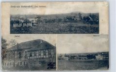 01744 O8230 Dippoldiswalde Gebrauchsspuren Gasthof, Bahnhof Burkersdorf