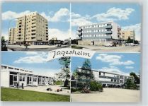 63110 W6054 Jügesheim - Wohnhochhäuser, Schule