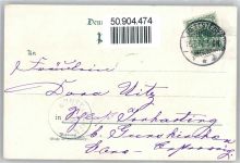 06333 O4270 Hettstedt , Sachs-Anh - Marktplatz, Gesamtansicht, Kaiserliches Postamt, Bahnhof