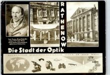 14712 O1830 Rathenow - Portrait Dunker, Denkmal