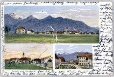 83224 W8217 Grassau , Chiemgau - Teilansichten